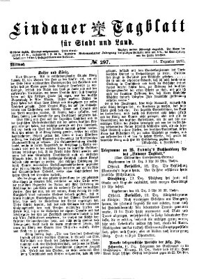 Lindauer Tagblatt für Stadt und Land Mittwoch 14. Dezember 1870