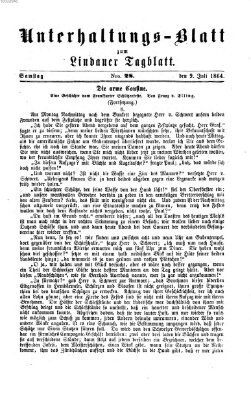 Lindauer Tagblatt für Stadt und Land. Unterhaltungs-Blatt zum Lindauer Tagblatt (Lindauer Tagblatt für Stadt und Land) Samstag 9. Juli 1864