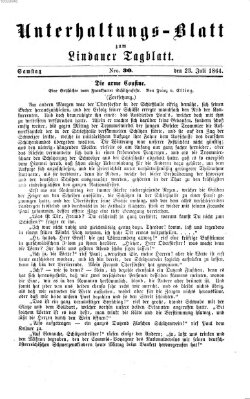 Lindauer Tagblatt für Stadt und Land. Unterhaltungs-Blatt zum Lindauer Tagblatt (Lindauer Tagblatt für Stadt und Land) Samstag 23. Juli 1864