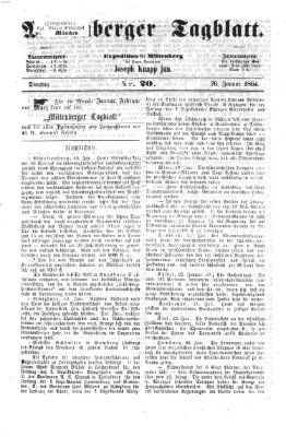 Miltenberger Tagblatt Dienstag 26. Januar 1864