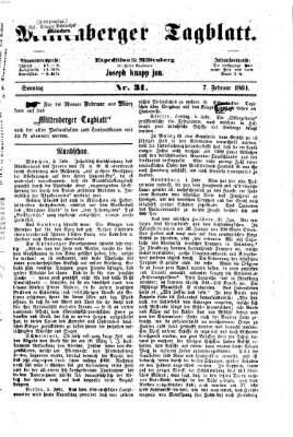 Miltenberger Tagblatt Sonntag 7. Februar 1864