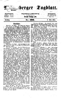 Miltenberger Tagblatt Dienstag 3. Mai 1864