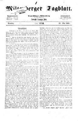 Miltenberger Tagblatt Samstag 21. Mai 1864