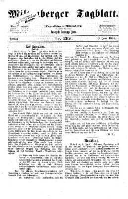 Miltenberger Tagblatt Freitag 10. Juni 1864