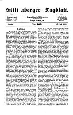 Miltenberger Tagblatt Samstag 16. Juli 1864