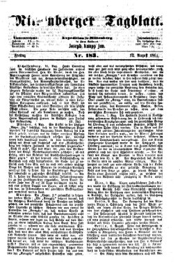 Miltenberger Tagblatt Freitag 12. August 1864