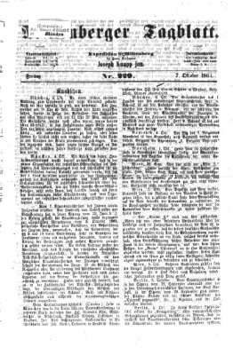 Miltenberger Tagblatt Freitag 7. Oktober 1864