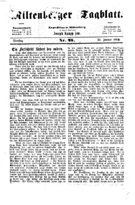 Miltenberger Tagblatt Dienstag 31. Januar 1865