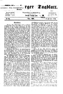 Miltenberger Tagblatt Freitag 3. Februar 1865