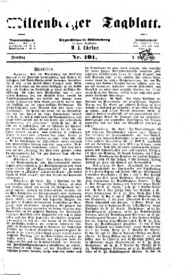 Miltenberger Tagblatt Dienstag 2. Mai 1865