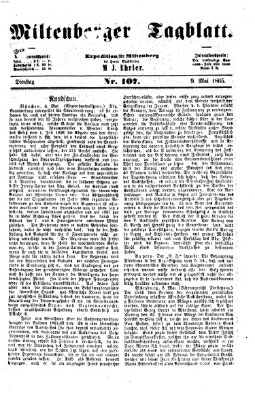 Miltenberger Tagblatt Dienstag 9. Mai 1865