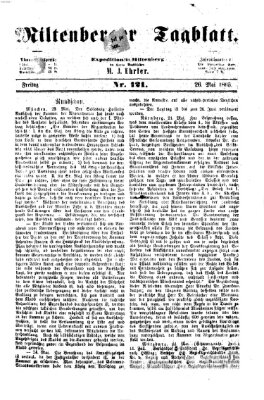 Miltenberger Tagblatt Freitag 26. Mai 1865