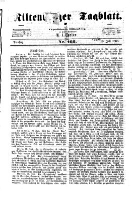 Miltenberger Tagblatt Dienstag 18. Juli 1865