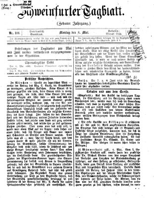 Schweinfurter Tagblatt Montag 8. Mai 1865