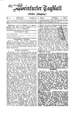 Schweinfurter Tagblatt Samstag 6. Januar 1866