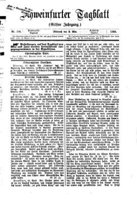 Schweinfurter Tagblatt Mittwoch 2. Mai 1866