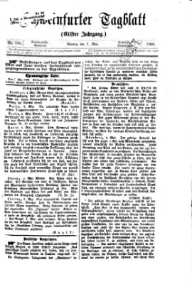 Schweinfurter Tagblatt Montag 7. Mai 1866