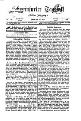 Schweinfurter Tagblatt Freitag 11. Mai 1866