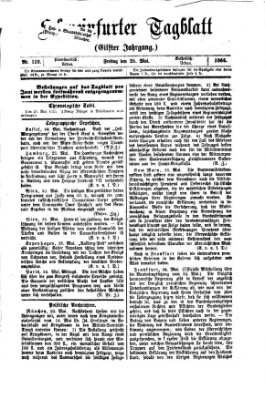 Schweinfurter Tagblatt Freitag 25. Mai 1866