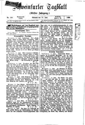 Schweinfurter Tagblatt Mittwoch 13. Juni 1866