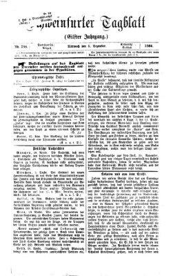 Schweinfurter Tagblatt Mittwoch 5. Dezember 1866