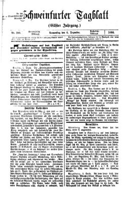 Schweinfurter Tagblatt Donnerstag 6. Dezember 1866