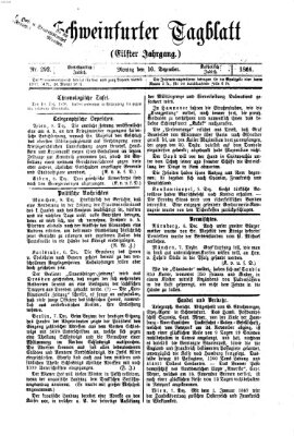 Schweinfurter Tagblatt Montag 10. Dezember 1866