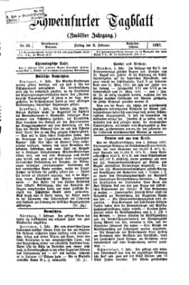 Schweinfurter Tagblatt Freitag 8. Februar 1867