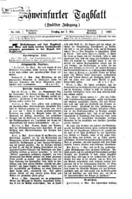 Schweinfurter Tagblatt Dienstag 7. Mai 1867