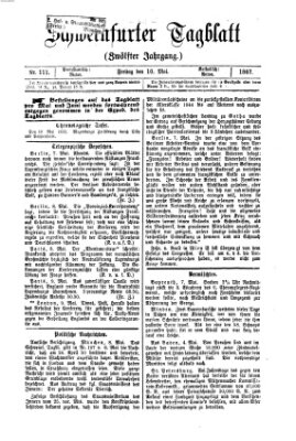 Schweinfurter Tagblatt Freitag 10. Mai 1867