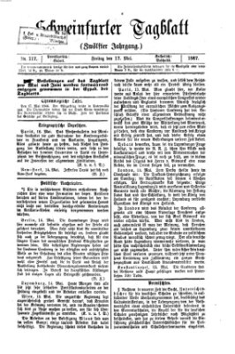 Schweinfurter Tagblatt Freitag 17. Mai 1867