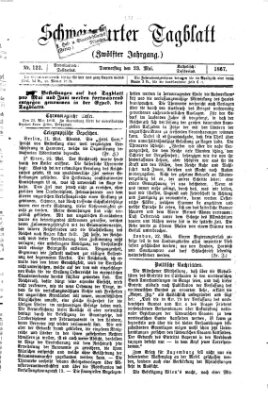 Schweinfurter Tagblatt Donnerstag 23. Mai 1867