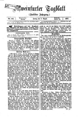 Schweinfurter Tagblatt Freitag 9. August 1867