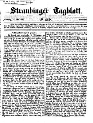 Straubinger Tagblatt Sonntag 11. Mai 1862