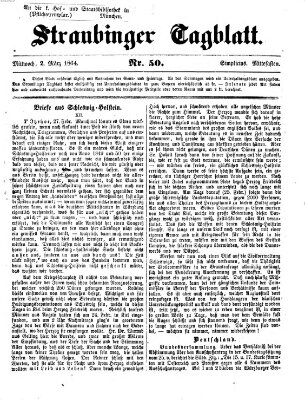 Straubinger Tagblatt Mittwoch 2. März 1864