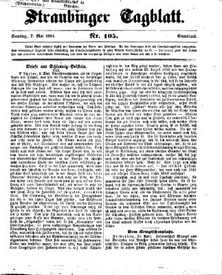 Straubinger Tagblatt Samstag 7. Mai 1864