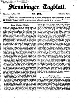 Straubinger Tagblatt Dienstag 31. Mai 1864