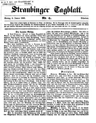 Straubinger Tagblatt Montag 8. Januar 1866