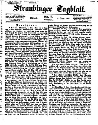 Straubinger Tagblatt Mittwoch 9. Januar 1867