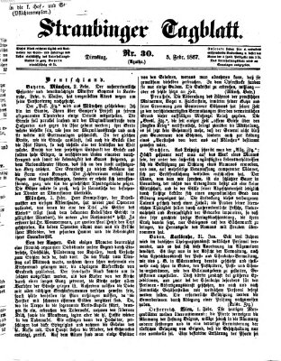 Straubinger Tagblatt Dienstag 5. Februar 1867