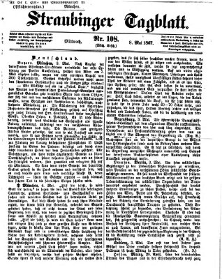 Straubinger Tagblatt Mittwoch 8. Mai 1867