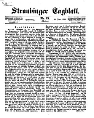 Straubinger Tagblatt Donnerstag 30. Januar 1868