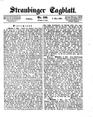 Straubinger Tagblatt Samstag 9. Mai 1868