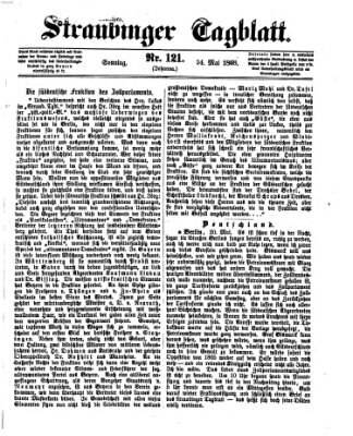 Straubinger Tagblatt Sonntag 24. Mai 1868