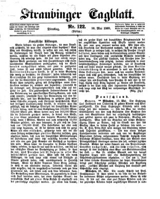 Straubinger Tagblatt Dienstag 26. Mai 1868