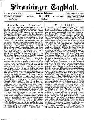 Straubinger Tagblatt Mittwoch 2. Juni 1869