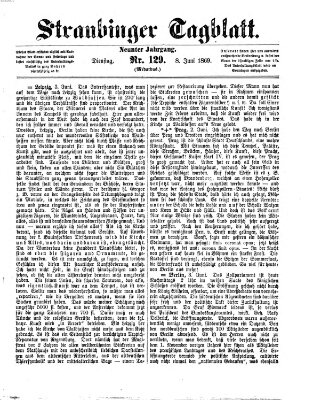 Straubinger Tagblatt Dienstag 8. Juni 1869