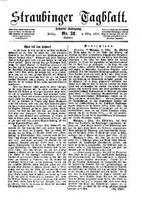 Straubinger Tagblatt Freitag 4. März 1870