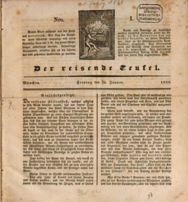 Der reisende Teufel (Der Hofnarr) Freitag 25. Januar 1828