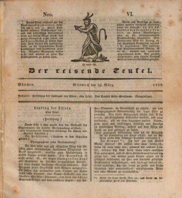 Der reisende Teufel (Der Hofnarr) Mittwoch 19. März 1828